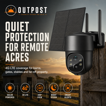 Cellular Solar Security Camera