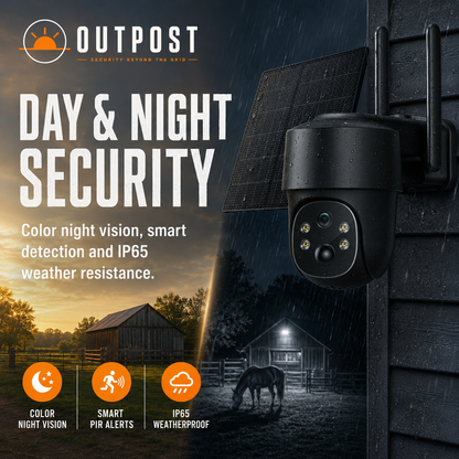 Cellular Solar Security Camera